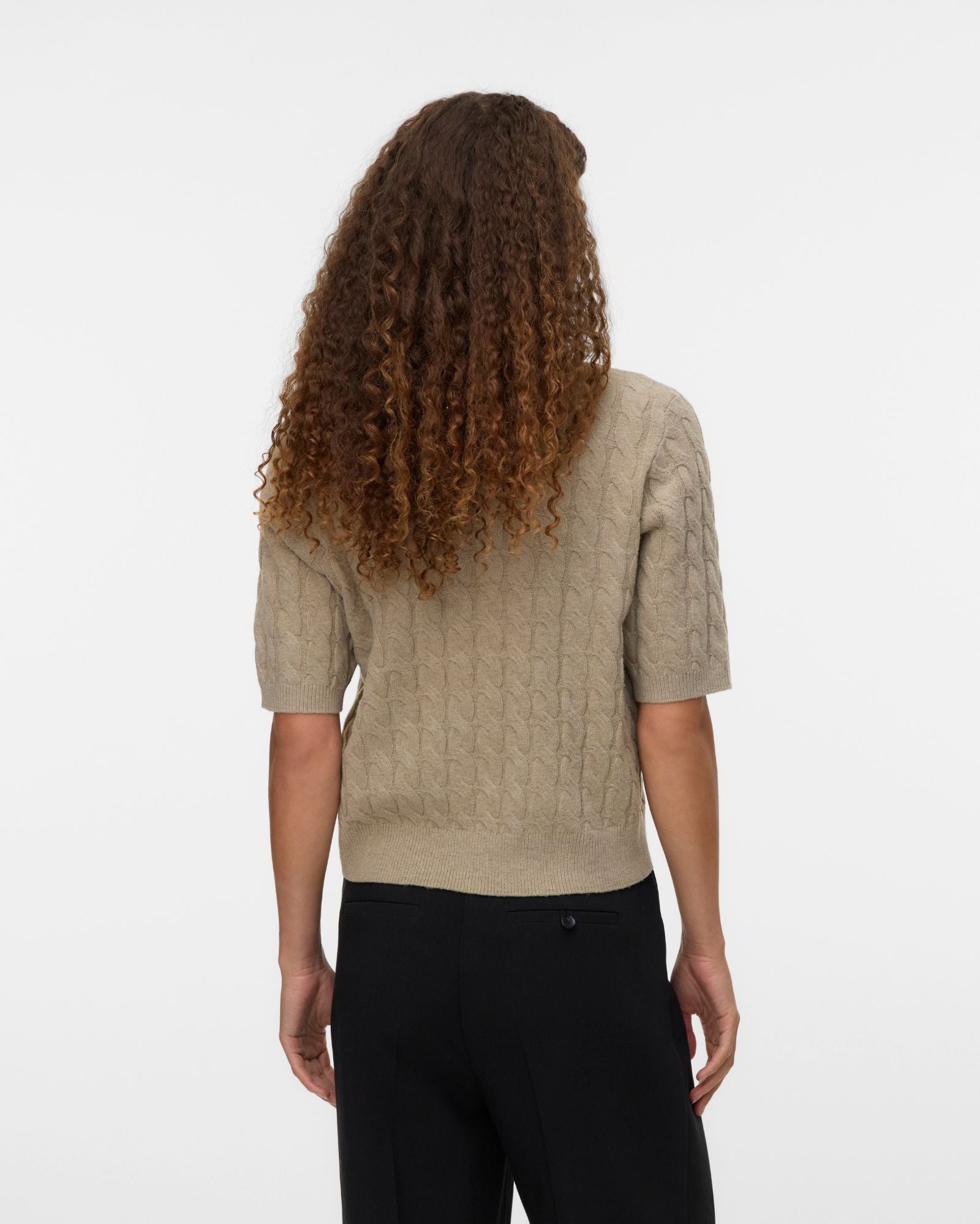 AWLORELLA COLLARED KNIT